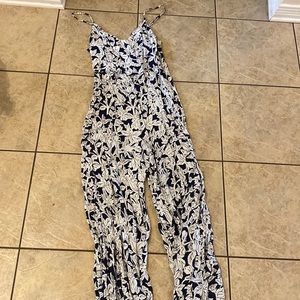 Top Shop Floral Jumpsuit Size 8